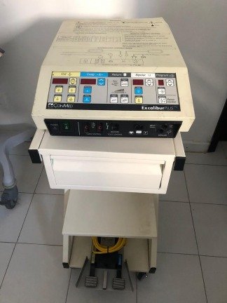 ELECTROCAUTERIO DE ALTA FRECUENCIA CON CARRO DE TRASLADO