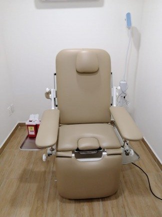 Sillón para toma de Muestras