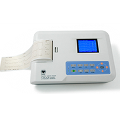 Electrocardiografo de tres canales